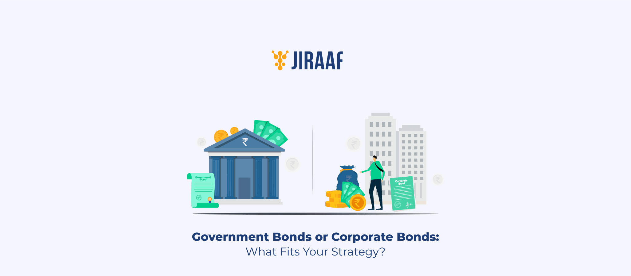 blog banner for Corporate Bonds vs. Govt. Bonds