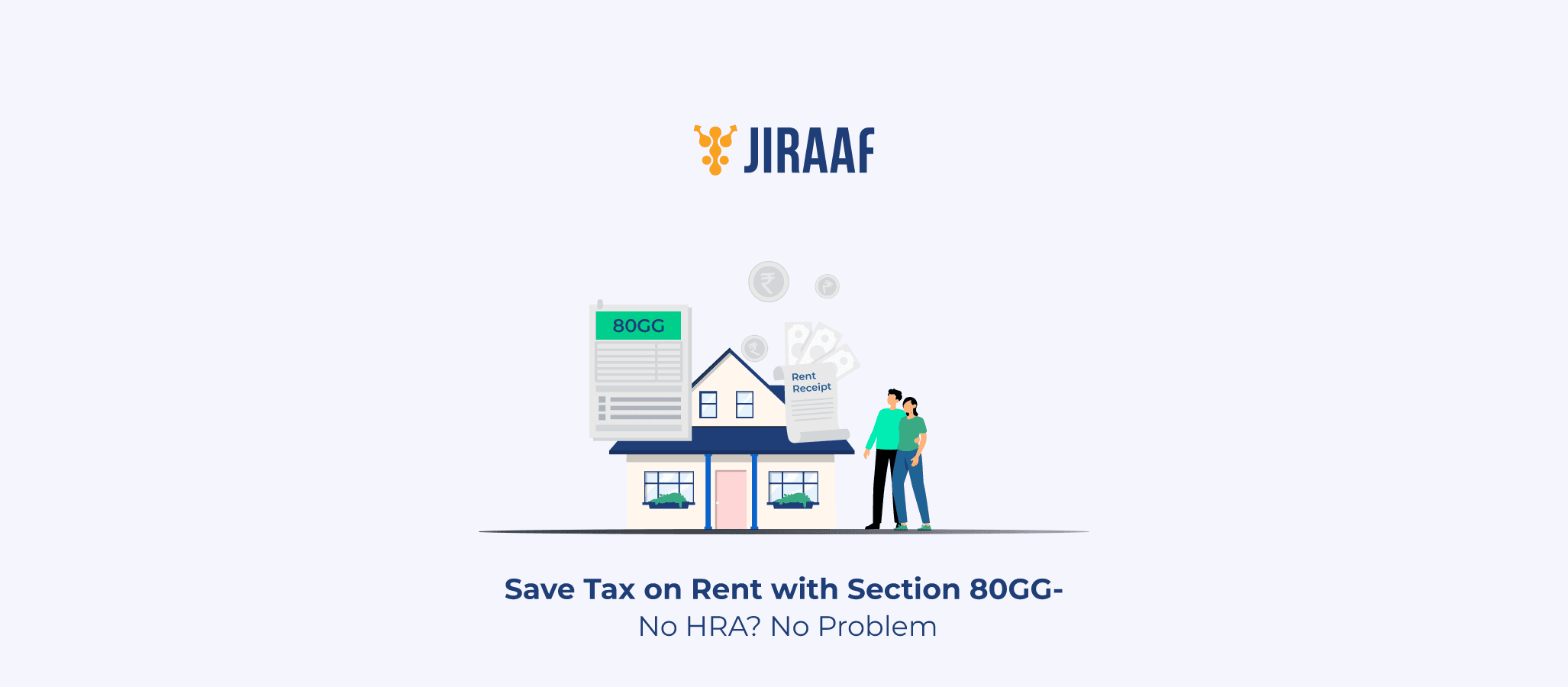 Blog banner for What is Section 80GG? Claim HRA Deduction Without Rent Receipt