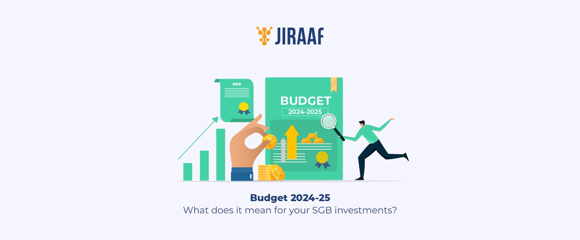 Blog banner for SGBs post India budget 2024-25