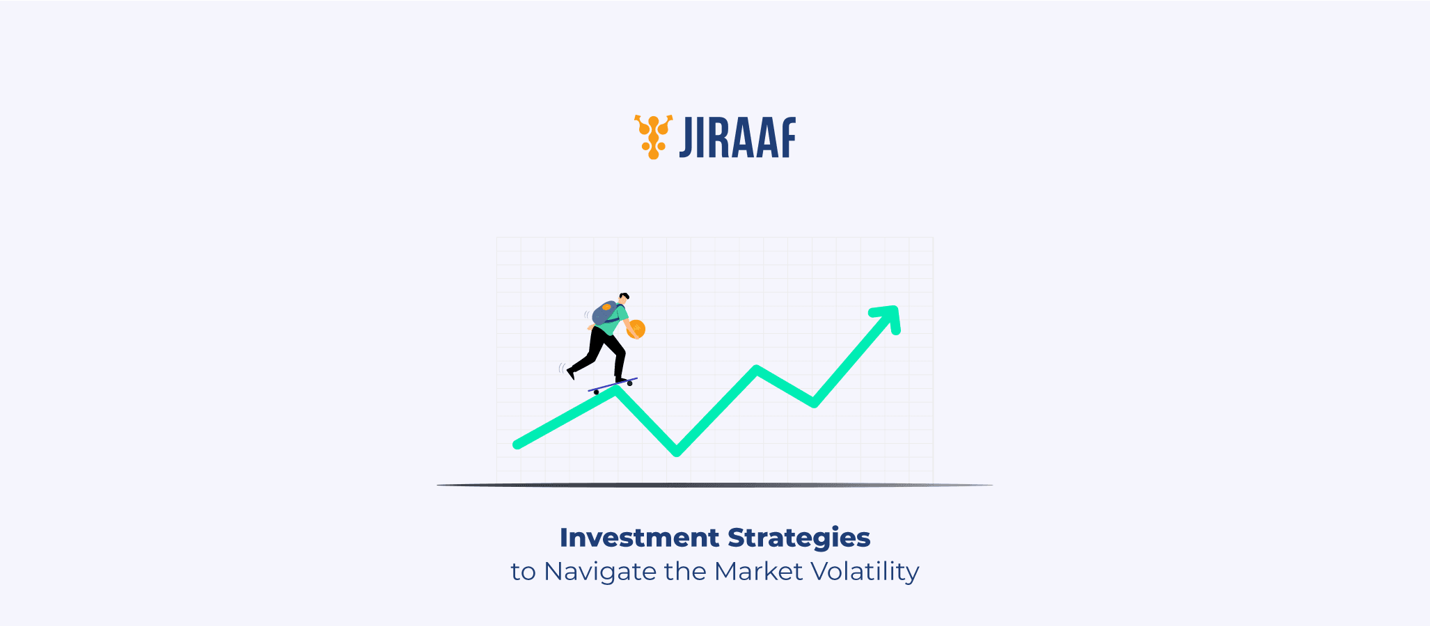 Blog banner for how to invest during market volatality