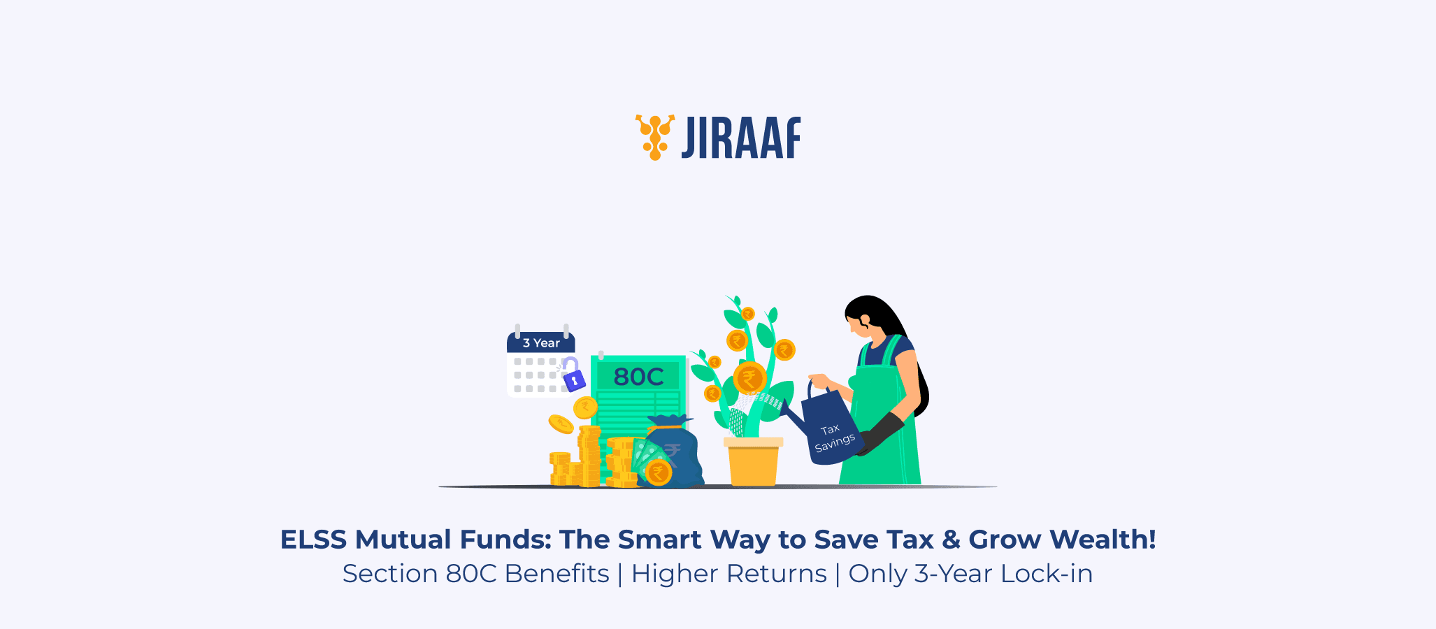 Blog banner for Best ELSS Mutual Funds in 2025 for Tax Saving & High Returns