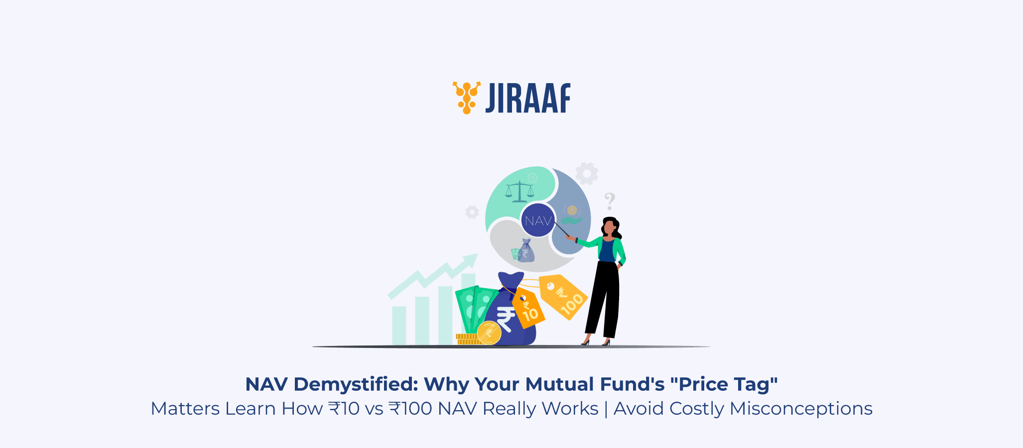 Blog banner for What is NAV in Mutual Funds? Full Form, Formula & Impact