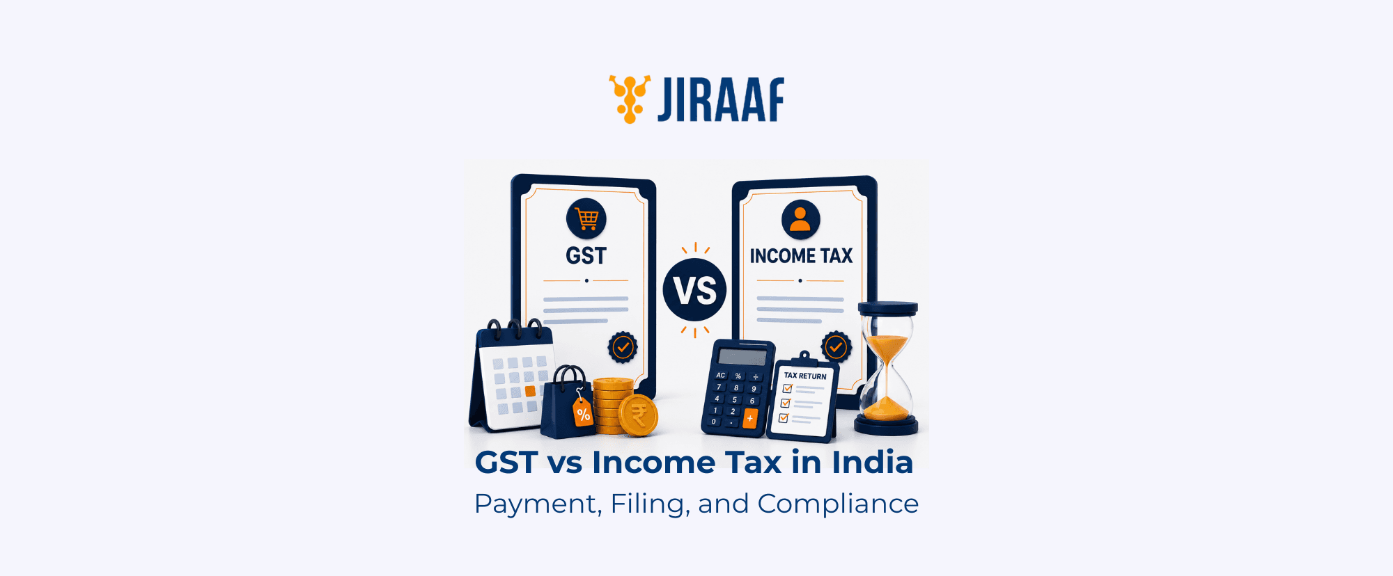 GST vs Income Tax in India Blog Banner
