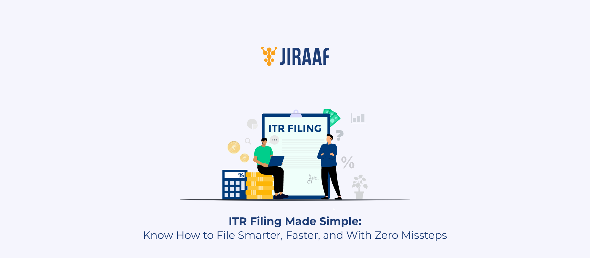 Blog banner for How to File ITR for AY 2024–25 | Step-by-Step Guide