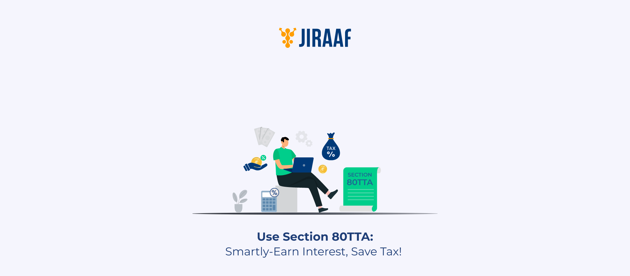 Blog banner for How to Claim 80TTA Deduction on Savings Account Interest
