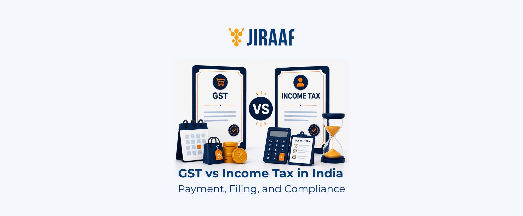 GST vs Income Tax in India Blog Banner