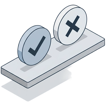 A clear call - no ambiguity